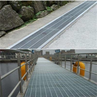 ผู้ผลิตแผ่นปิดตะแกรงสแตนเลส 316 ที่กำหนดเอง Ditch Cover Plate Outlet