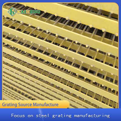 38w4 Ground Welded Grating Grid Plate สำหรับการก่อสร้างกรงไก่งวง