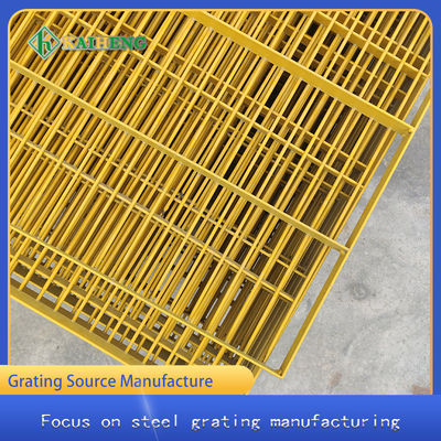 38w4 Ground Welded Grating Grid Plate สำหรับการก่อสร้างกรงไก่งวง