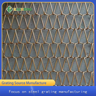 ตาข่ายลวดตกแต่งคุณภาพสูง OEM สำหรับการหุ้มผนังภายนอก